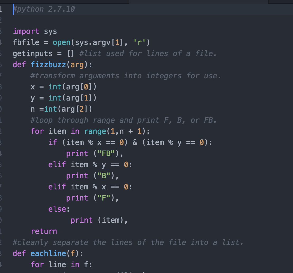 Code screenshot